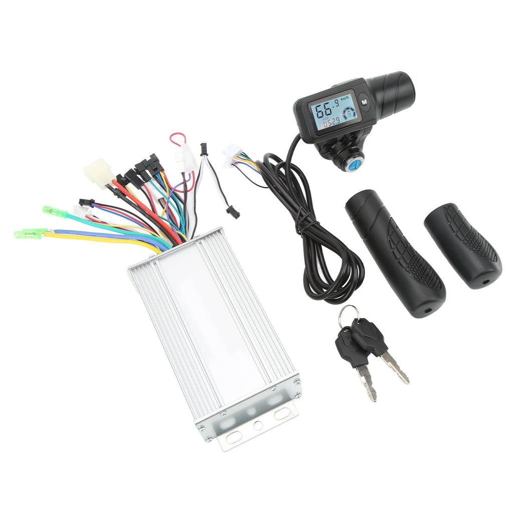 36V 48V 500W Electric Bike Controller Kit Motor Controller with 805 Half Throttle Handle LCD Panel