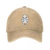 Radiohead Amnesiac Album Baseball Caps Unisex Distressed Denim Washed Snapback Hat Rock Outdoor Caps Hat