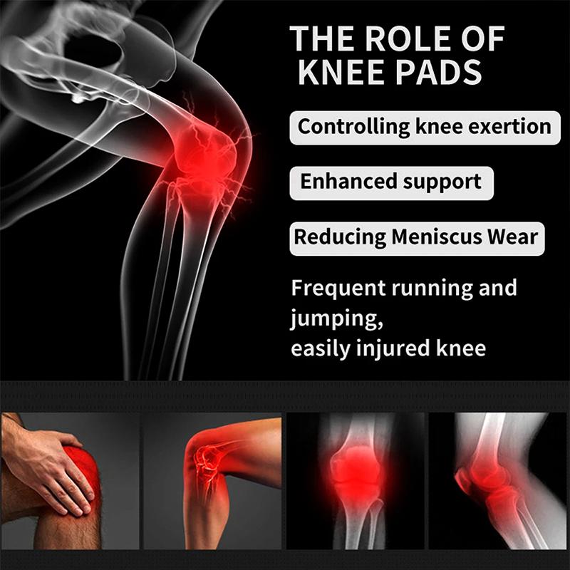1Pc Knee Brace With Patella Gel Pads And Side Stabilizers For Pain Relief Arthritis Meniscus Tear Acl Mcl Injury Recovery
