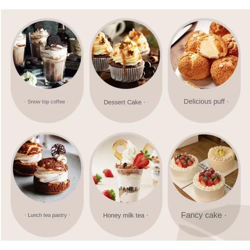 1000ML cremă Dispenser tel tort cafea lapte ceai decorare copt instrumente artizanale cremă spumă cu cioc decorativ din plastic