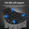 SEAMETAL Motorcycles Seat Cover Cushion Black EVA Foam Soft Comfortable Seat Cushion Universal for Motorbike Electric Bike