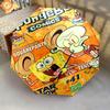 Spongebob'S Underwater Grill Folding Umbrella Suitable For All Seasons Durable Travel Umbrella Travel Light