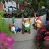 A Set of Mini Dwarf Climbing Statues, Outdoor Fairy Garden Resin Crafts, Miniature Landscape Pendant Ornaments, Flower Pot Decorations, Home Decor