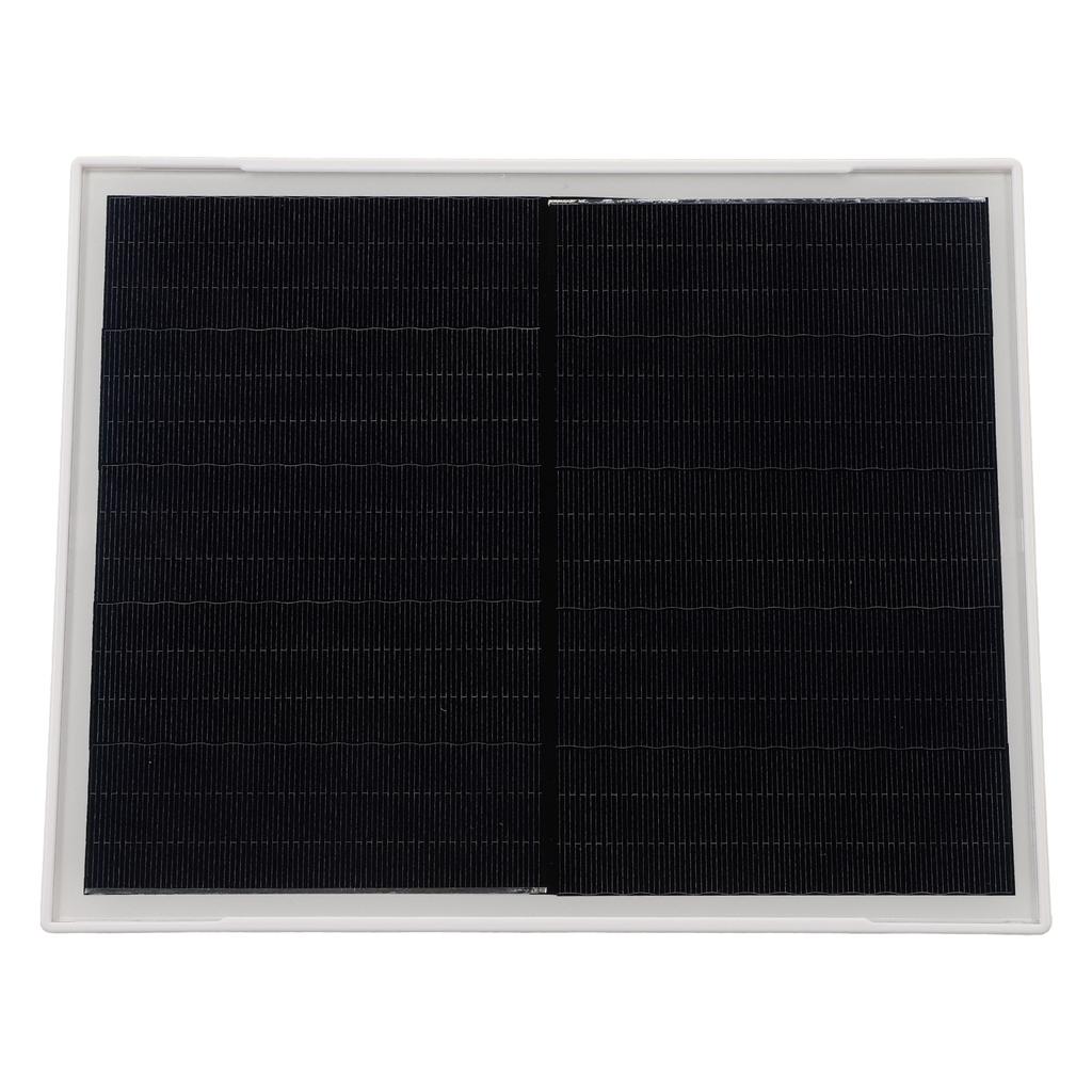 Wall Solar Panel Weather Resistant Low Power Consumption Type C Solar Charging Panel for Doorbell Security Camera 10W 5V