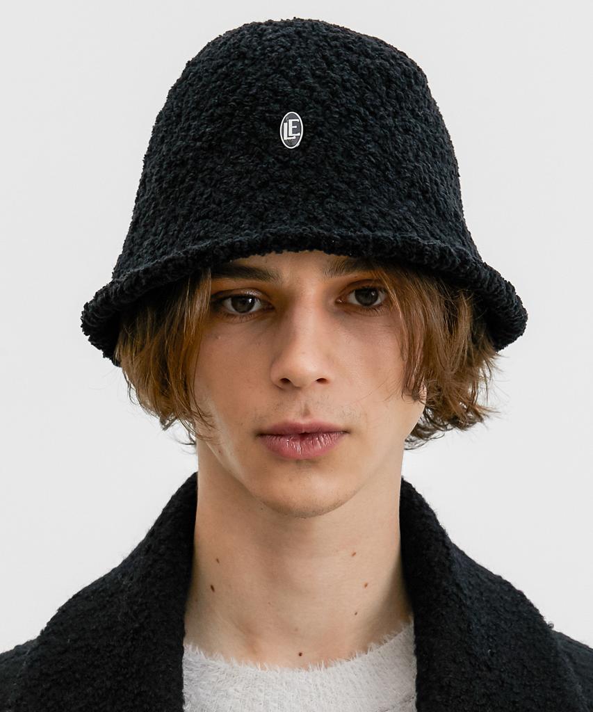 TRIP LE SENS Le Logo Boucle Bucket Hat_Black