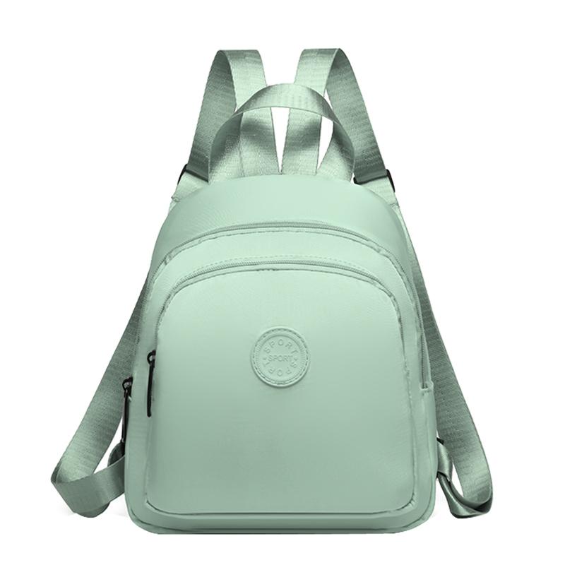 Casual Nylon Schoolrugzak voor Studenten Unisex Grote Capaciteit Pendelrugzak