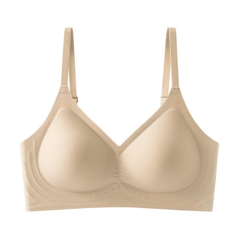 Wireless Soft Support Seamless Bra For Women Small Chest Push Up