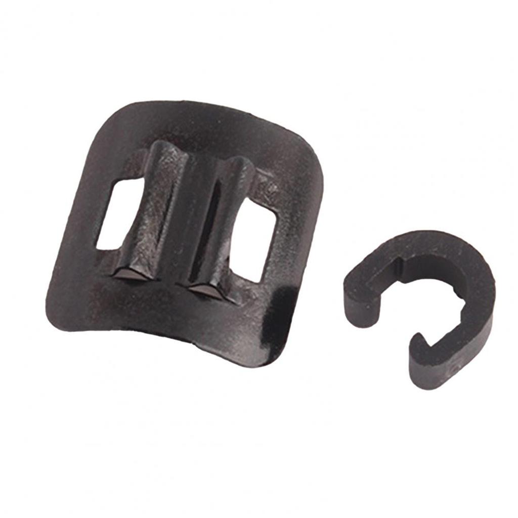 5 Stück / Packung Fahrradkabelhalter Fahrradkabelklemmen Aluminiumlegierung C-Form Schnalle Für Rennrad Brems- Schaltzüge