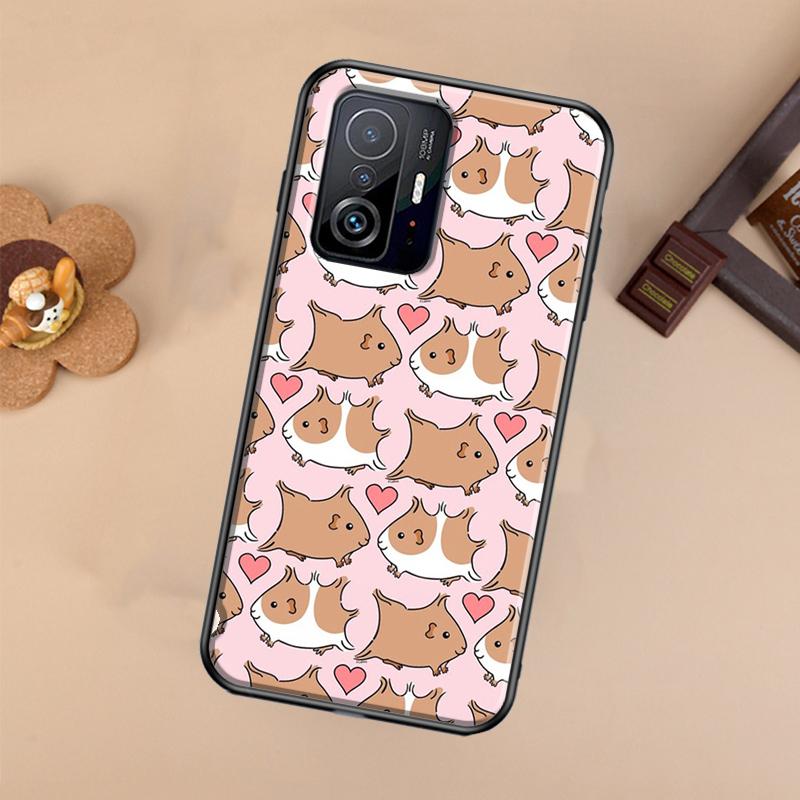 Guinea Pig Case For Xiaomi POCO X7 X6 Pro X3 X5 M6 F3 F5 F6 Pro 11T 12T 13T 14T Pro 13 14 Ultra Cover