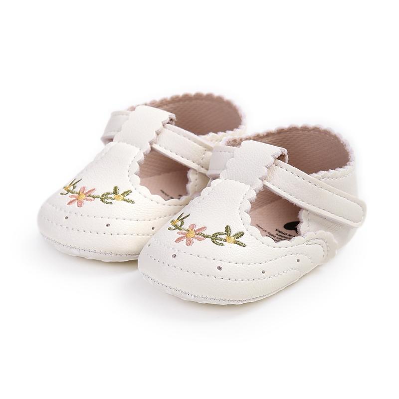 Infant Baby PU Leather Shoes Flat Non-slip First Walking Shoes 13