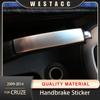 Stainless Steel Car Handbrake Sticker for Chevrolet Cruze 2009 2010 2011 2012 2013 2014 Hand Brake Cover Trim