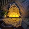 Candle Holder Silicone Mold Christmas Tree House Candlestick Molds Plaster Concrete Resin Molds Home Decorations