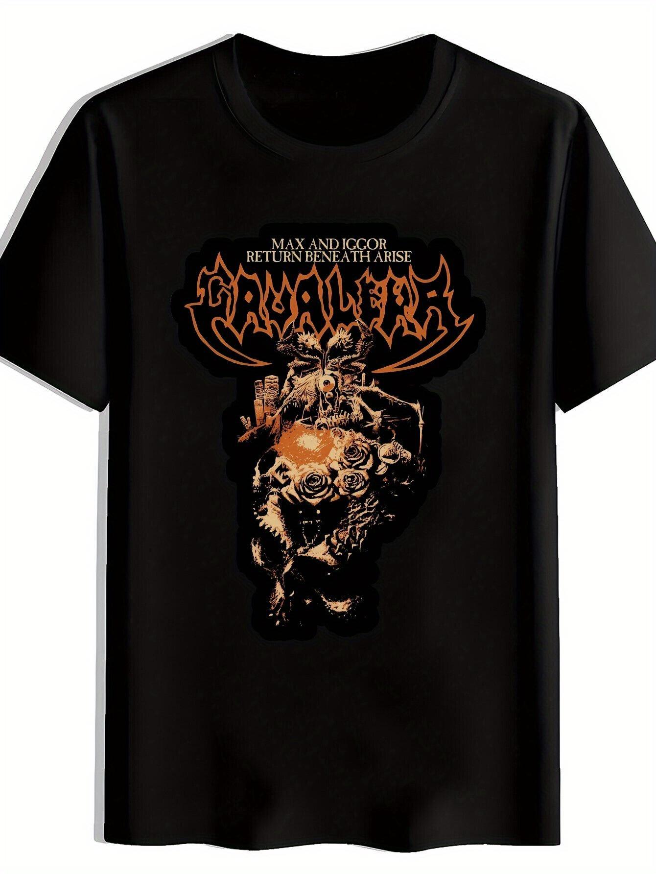 Black Slipknot Graphic T-shirt - Vintage Rock Band Design XL