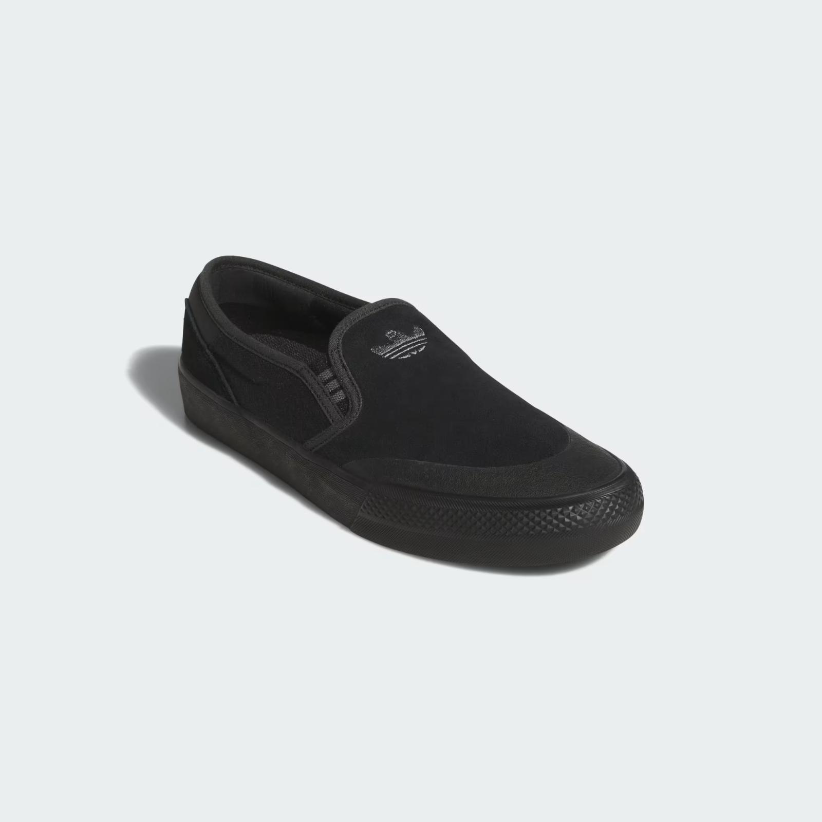 KJ0277 Adidas Shmoofoil Slip Core Black/Grey Four (Men s) 4.5