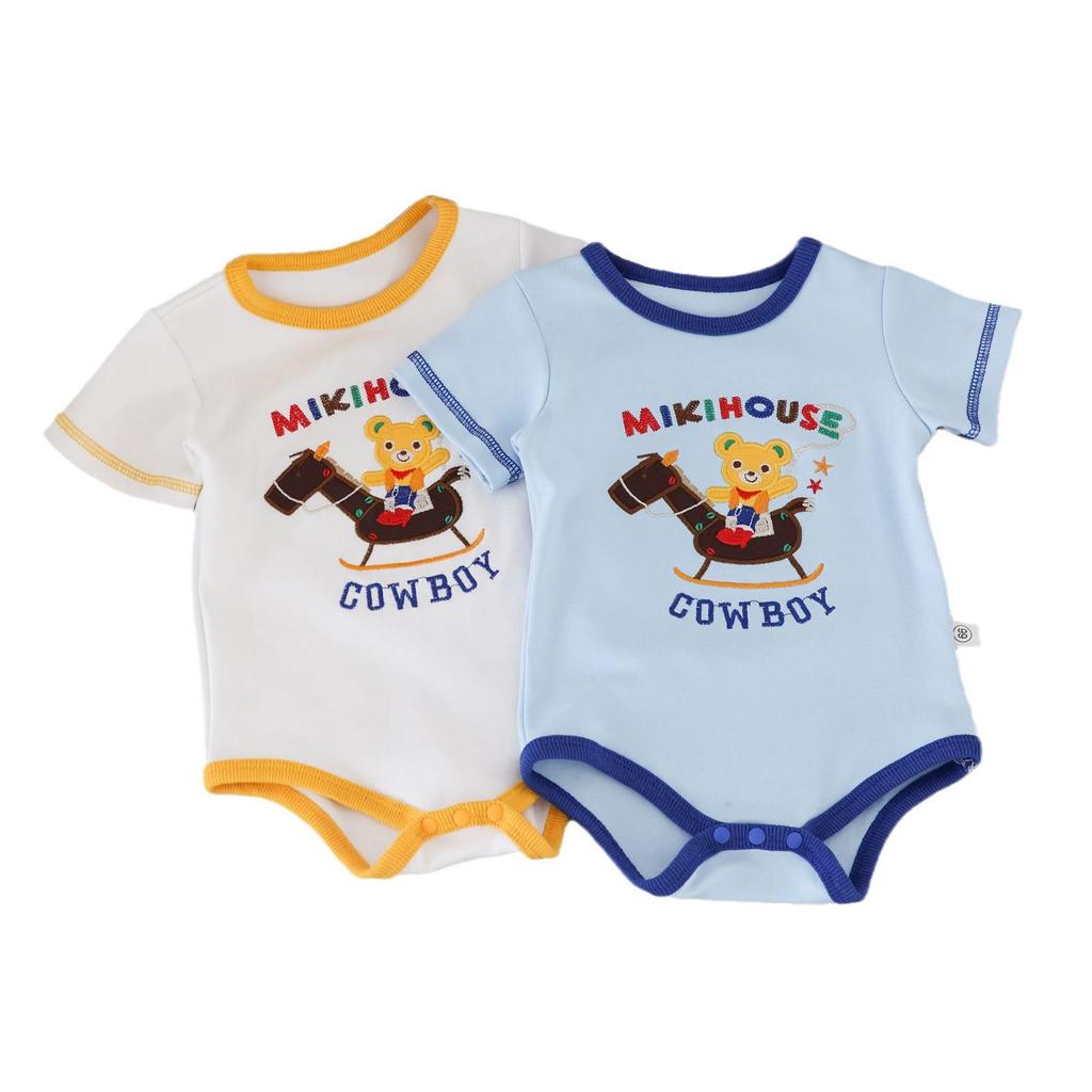 Summer Baby Romper 2025: Cute Cartoon Print, Round Neck, Breathable Short Sleeve, Triangle Jumpsuit