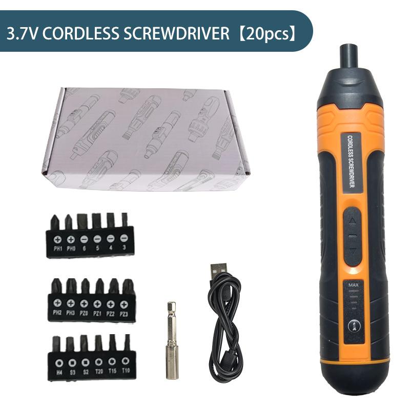 4-Speed Torque Electric Screwdriver USB Mini Power Screwdriver Set