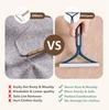 Double-Sided Portable Lint Remover for Pet Hair-Reusable Fabric Shaver for Clothes/Carpet/Car Seats,Fur Removal Tool Hair Brush
