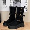 Fashion Women's new spring autumn single boots retro midsole thick soled short boots simple comfortable versatile women's shoes