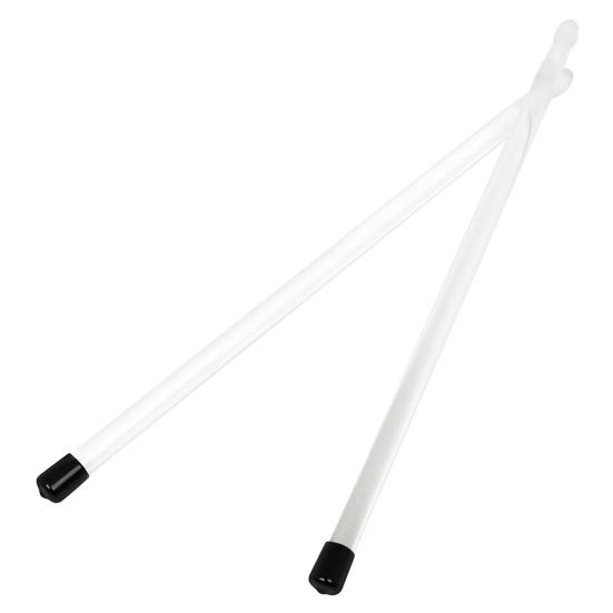 1 Pair Handsome Drum Stick Up Drumstick Grip Lightweight Light Transparent Comfortable for Children