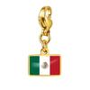 Country Flag Charms 10 Mm Pendant Necklace Bracelet Keychain Bagchain Stainless Steel Jewelry A Commemorative Gift For A Friend
