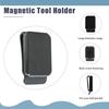 Bjsdkff Magnetic Tool Holder, Magnetic Belt Clip with Super Strong Neodymium Magnets, Leather Sleeve for Screws, Hammers, Sockets, Pliers, Drills, Wre
