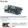 2/3 Peças Ip2326 Módulo de Carregamento Rápido de Bateria 2S 3S Tipo C USB DC 5V para 8.4V 12.6V Lipo Li Ion Carregador BMS Ferramenta 18650