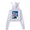 Cat Ear Hoodies Sweatshirt Icrimax for Women Sexy Pink Color Fashion Autumn Streetwear Cool Clothes