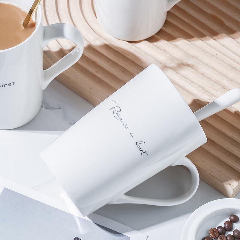 ZISIZ Simple Large Ceramic Mug