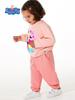 Peppa Pig Girls' Spring/Autumn Two-Piece Set – Fashionable Baby Sweatshirt and Long Sleeve Pants