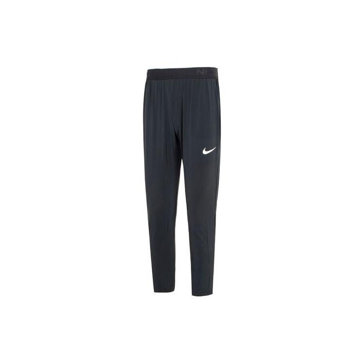 Nike Knitted Sweatpants Men's Black Moderate Straight Fit Pants DM5949-011