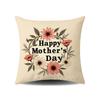 Mother's Day Series Festive Atmosphere Pillowcase Gift Home Sofa Living Room Decorative Pillowcase
