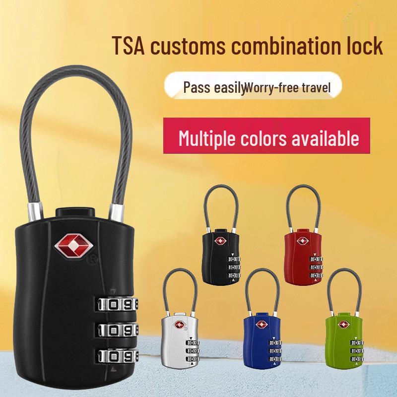 TSA-Approved Anti-Theft Travel Backpack with Steel Wire Rope & Password Lock