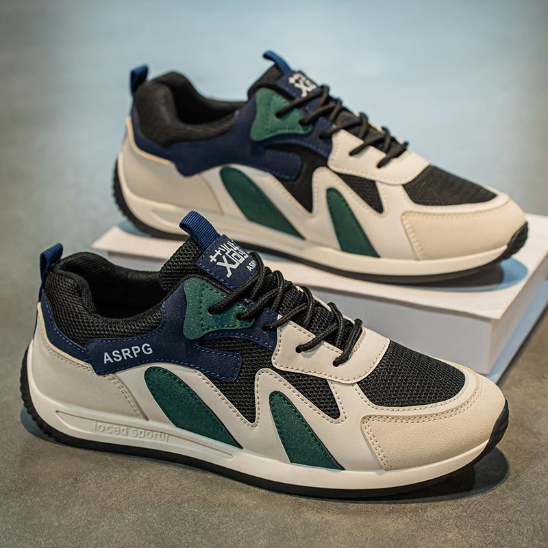 Fashion New Designers Action Mesh Sport Shoes Man Sneakers Running Men Tennis Male Walking Footwear Trendy Fitness Trendy Flat Comfort