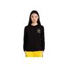 Li-Ning Versatile Simple Round Neck Letter Print Loose Comfortable Casual Sweatshirt Unisex Sweatshirt AWDVG93-1