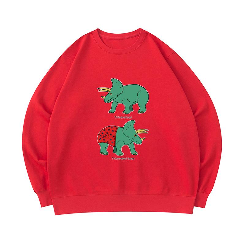 triceratops sweatshirt