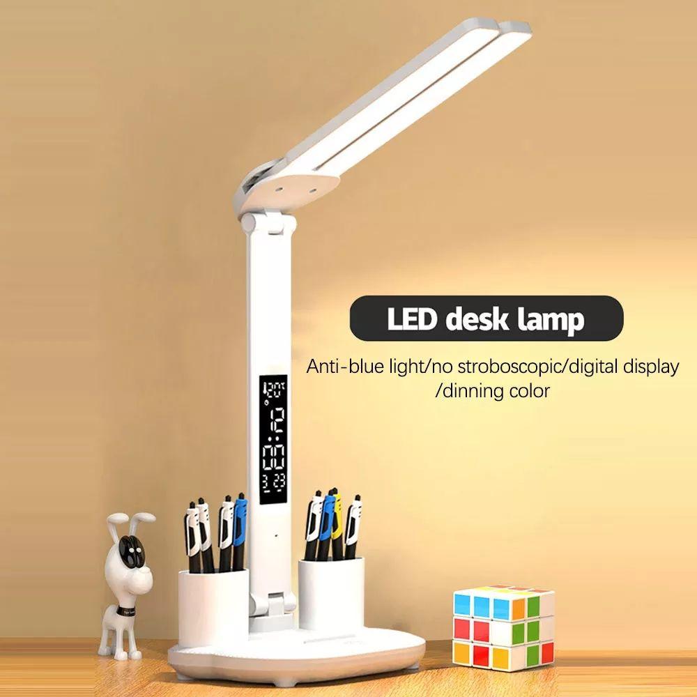 Night Light LED Desk Lamp Eye Protection Desk College Student Nightlights USB Learning Dormitory Bedroom Bedside Reading