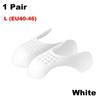 NO.8 1Pair Crease Protector Shoe Anti Crease Bending Crack Toe Cap Support Shoe Stretcher Lightweight Keeping Shield Sneakers