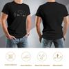 Karmann Ghia Outline Graphic (white) T-Shirt Hippie Clothes Cat Shirts Men Graphic T Shirts Men's Fashion T-shirts Cotton Top