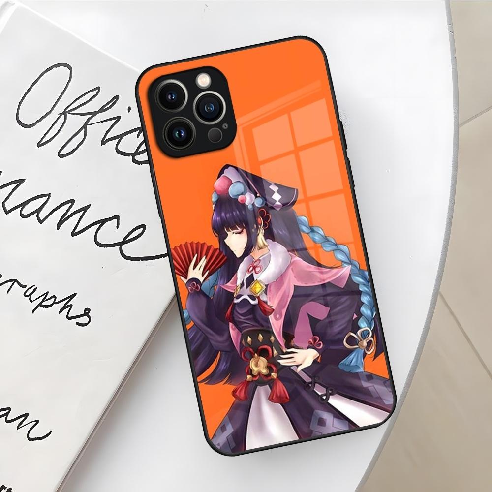 Genshin Impact Yun Jin Phone Case for Iphone 17 16 Air 15 14 12 11 13 Pro Max Mini X Xr Xs Se Puls glass Cover