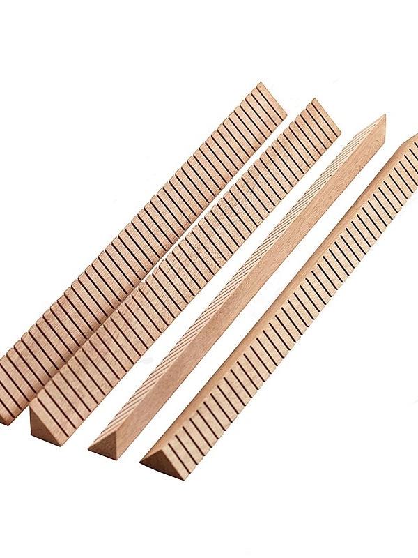 Guitar Reinforcement & Binding Wood Strip Set: Soundhole, Handrest, Armrest, and Sound Rib Materials
