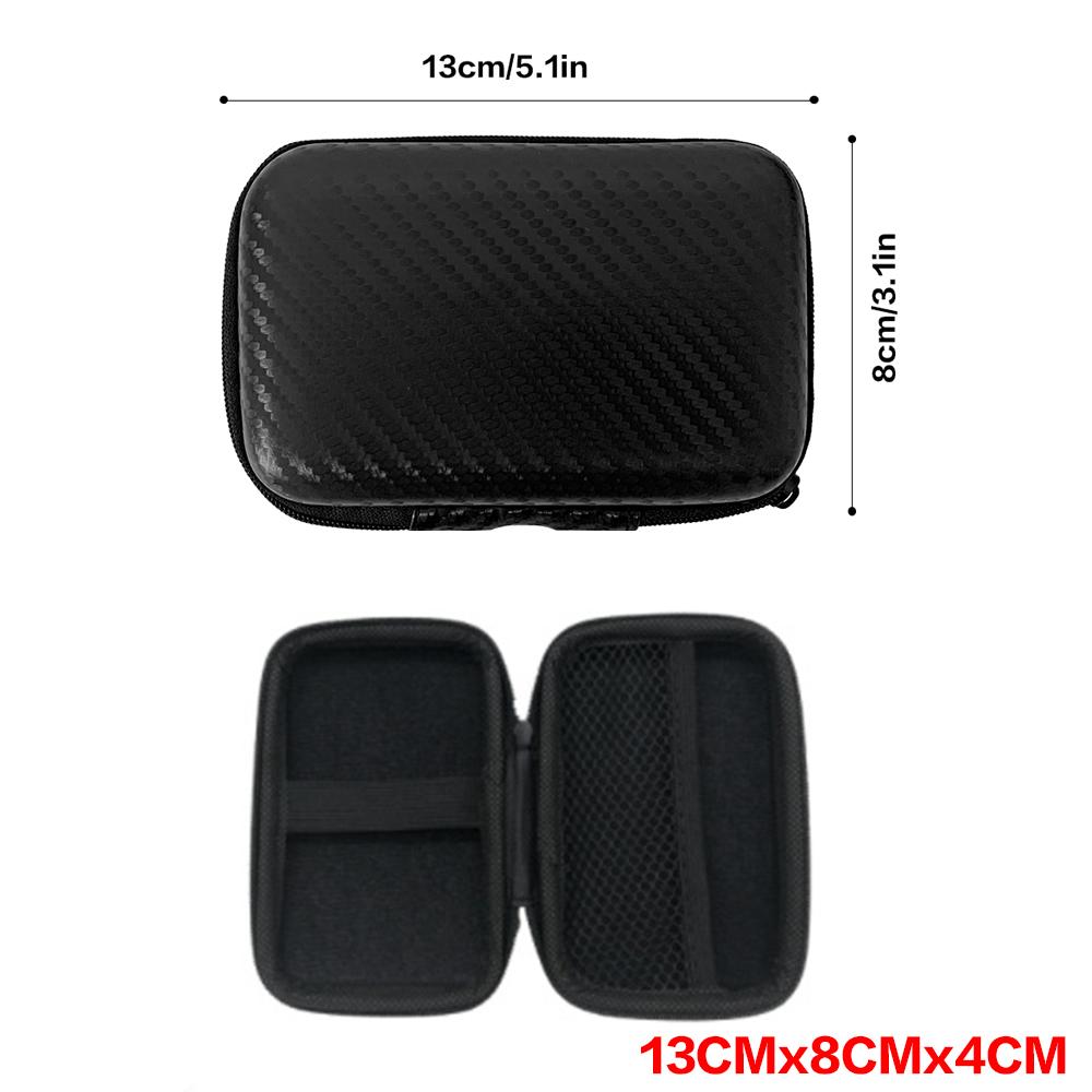 Car Repair Tool Kit Storage Bag Car Terminal Removal Organizer Bag Multiple Sizes Carbon Fiber Pattern With Zipper Tool Storage