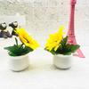 Small Artificial Sunflower Plant Potted Plant Bonsai For Home Decor Flower Fake