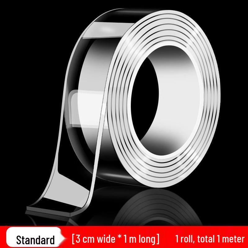 Ultra Strong Nano Double-Sided Transparent Tape - Traceless, Self-Adhesive, Waterproof Wall Fix Sticker