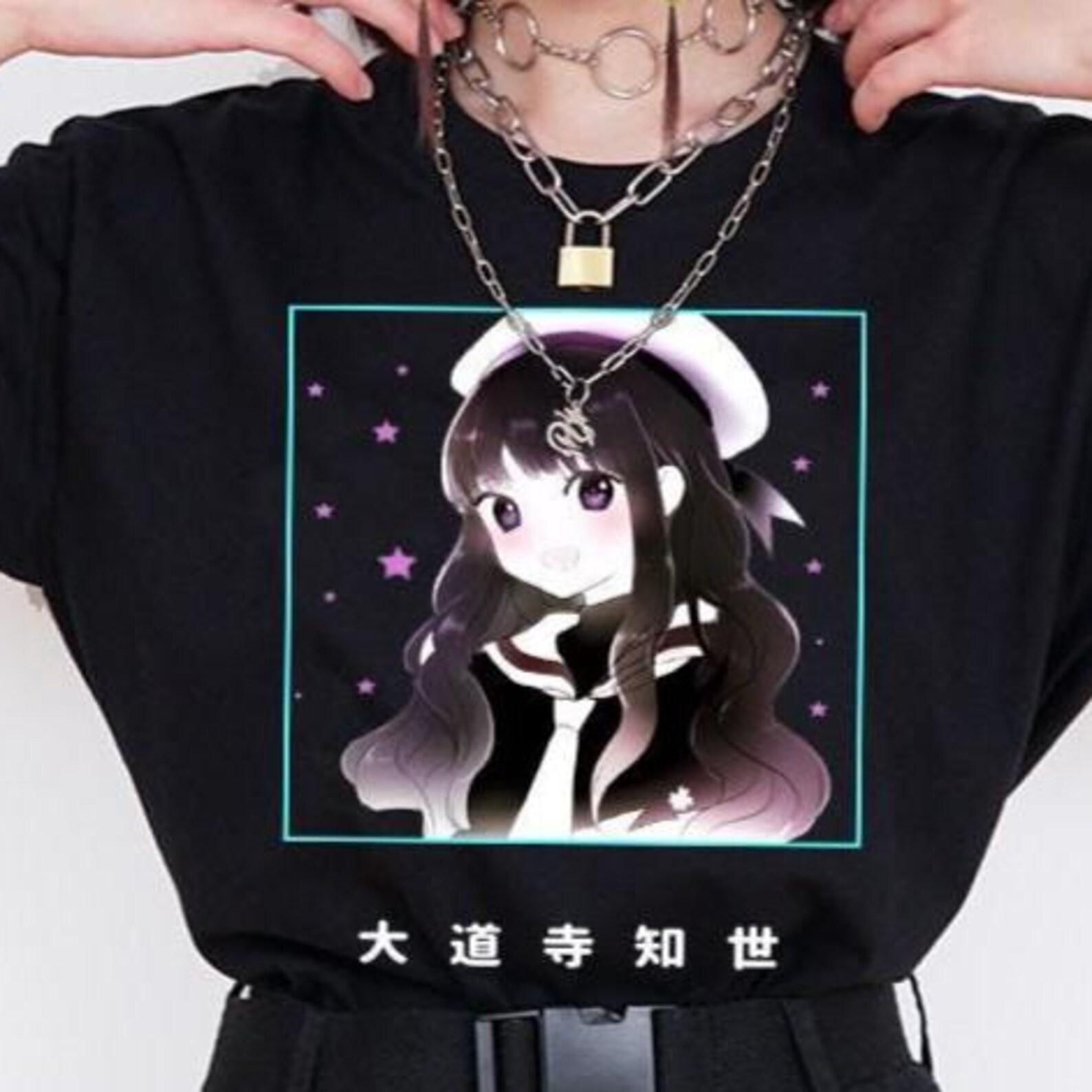 Tomoyo Cardcaptor Sakura Shirt - Anime Unisex Tee,Cardcaptor Tshirt L