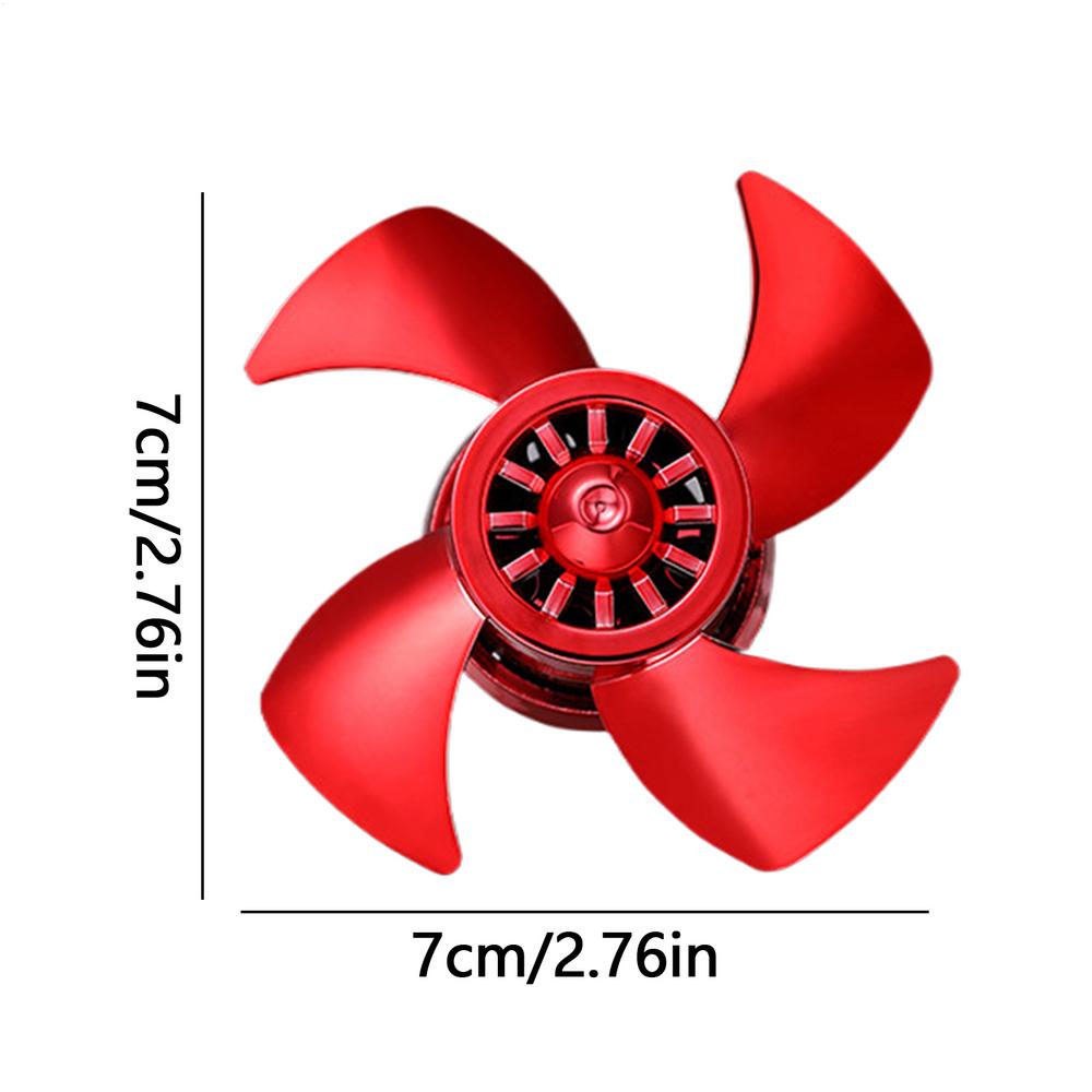 Long Lasting Quiet Fan Car Air Freshener Vent Clip Diffuser for Trucks Winter Christmas Birthdays Bedroom Office Living Room Spa