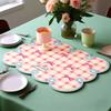 Water Absorbing Dining Table Mat Quick Drying Cup Coaster New Leather Placemat  Household