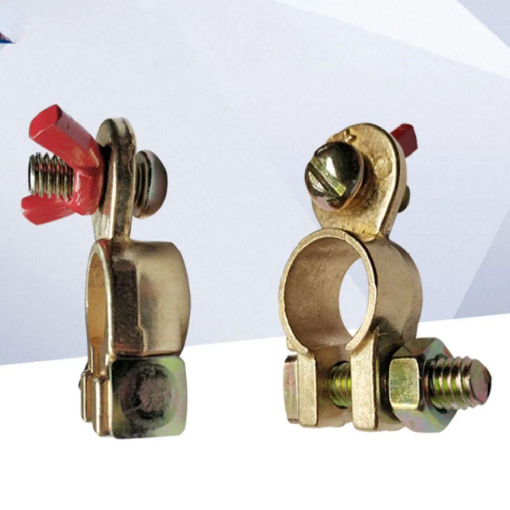 Copper Material Battery Clamps Brass Material Battery Terminals Cars Use