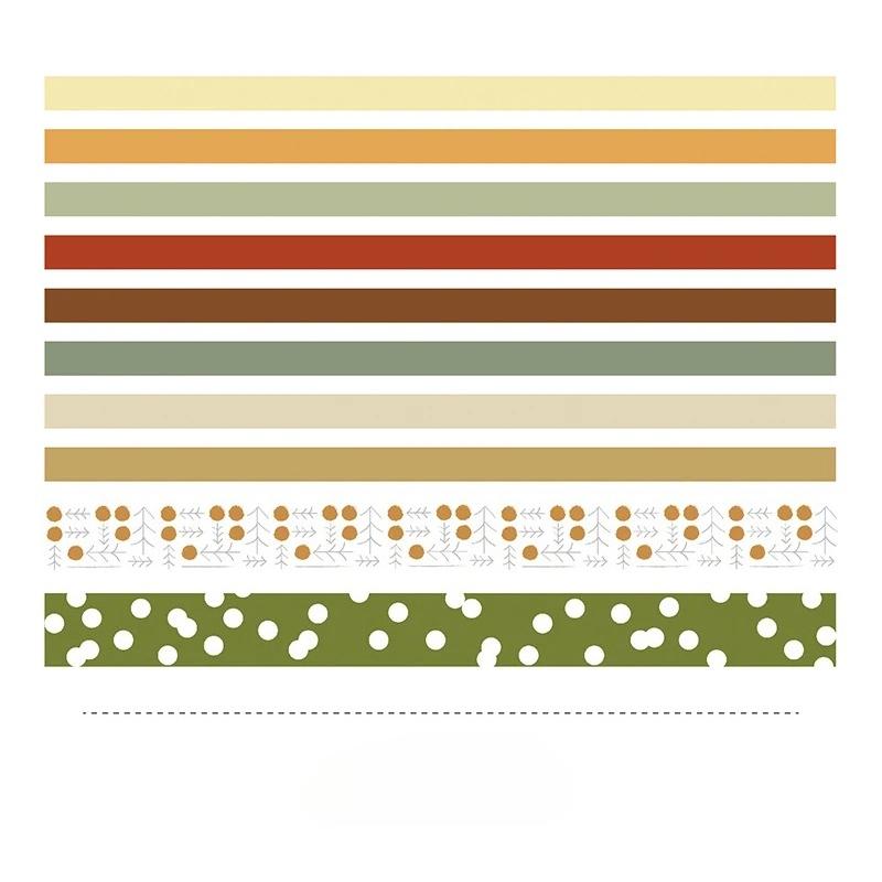 10 Rollen Kawaii Washi Tapes Set Schulsachen Niedliche Aufkleber Masking Tape Ästhetische Schreibwaren Scrapbooking Journal Dekoration