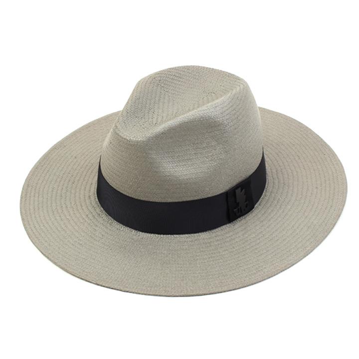 Yunibeosyeolkemiseuteuli Gray Long Summer Fedora Panama Hat