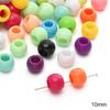 6-20mm Acrylic Ice Ceam Colored Macroporous Beads For DIY Necklace Bracelet Earrings Jewelry Making Craft Accessories